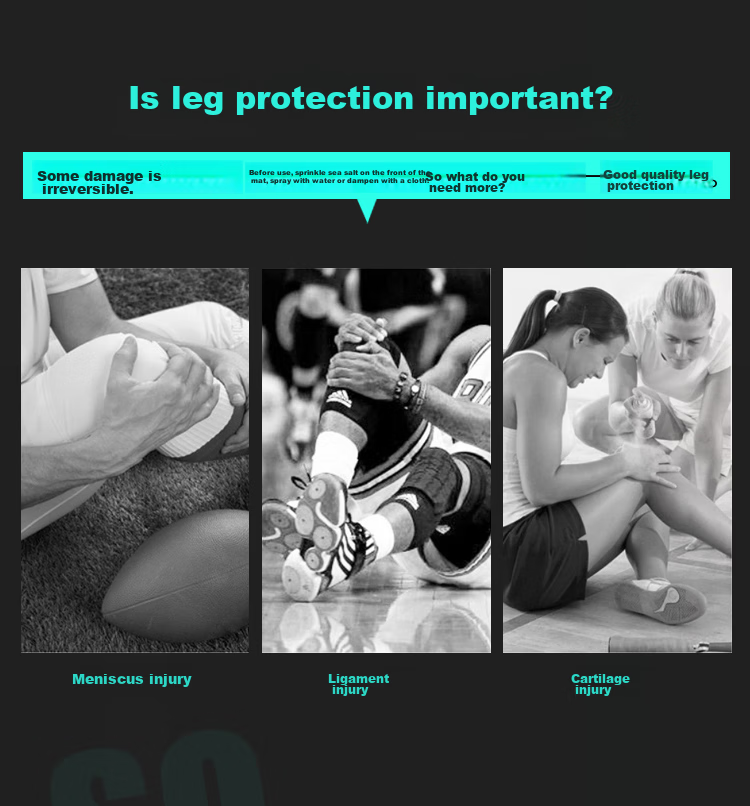 Chidong Knee Support Elastic Bandage, 2-Pack, Deep Squats Fitness Training Wrap Fixation Elastic Knee Support Calf Bandage, 1.58m 4
