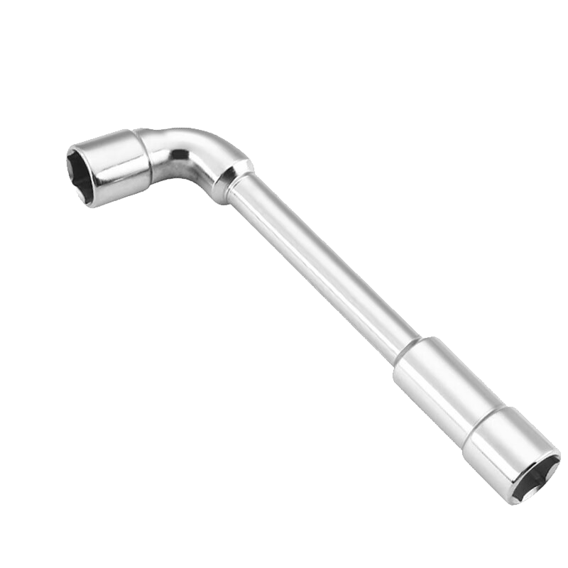 Keruier Midea Electric Water Heater Magnesium Rod Wrench, L-Shaped Socket Wrench, Midea Magnesium Rod Dedicated Removal Wrench, Multi-Functional Double-Headed Bent Head Hexagonal Tool for Auto Repair, No. 18 Socket