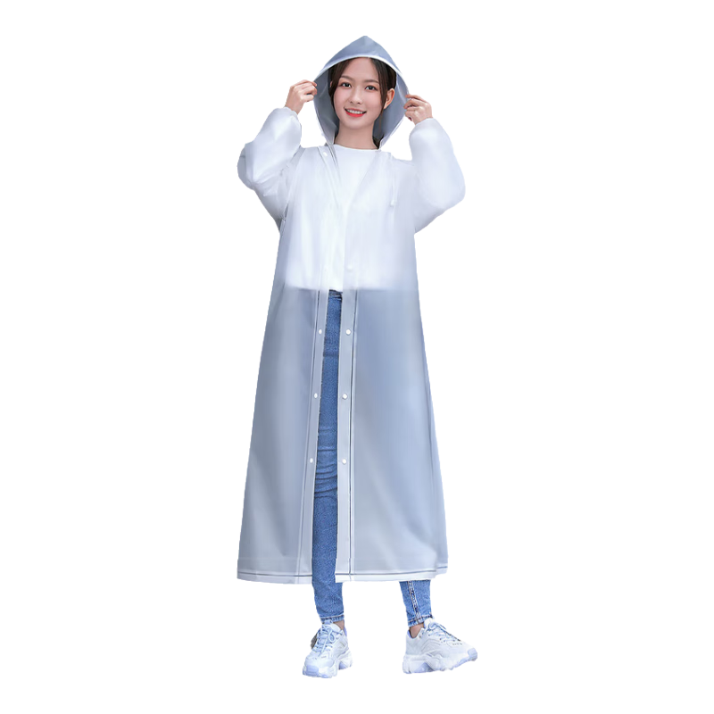Lehuolvxing Disposable Raincoat, Extra Large And Thick, Portable, for Men's Outdoor Hiking, Climbing, Heavy Rain Protection, Large Size for Adult Men And Wome