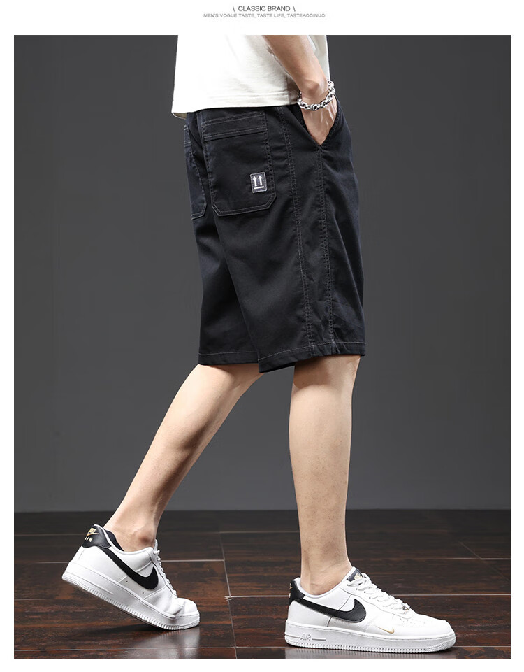 Zengzhi Summer Lightweight Men's Casual Shorts 2026 New Cargo Five-Point Straight-Leg Mid-Length Pants for Men 6