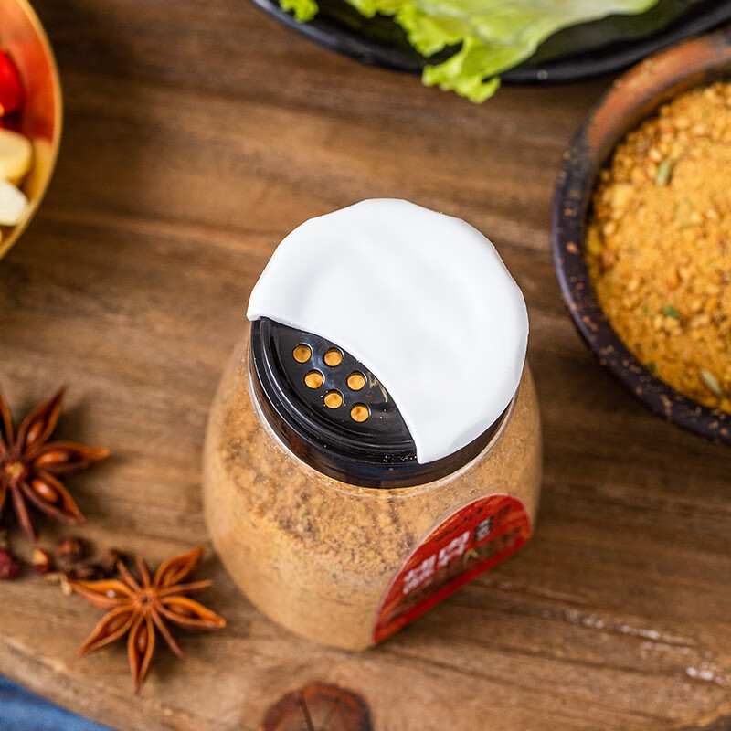 云山半烤肉撒料蘸料五香味120g 韩式烤肉淄博烧烤料孜然花生碎干碟