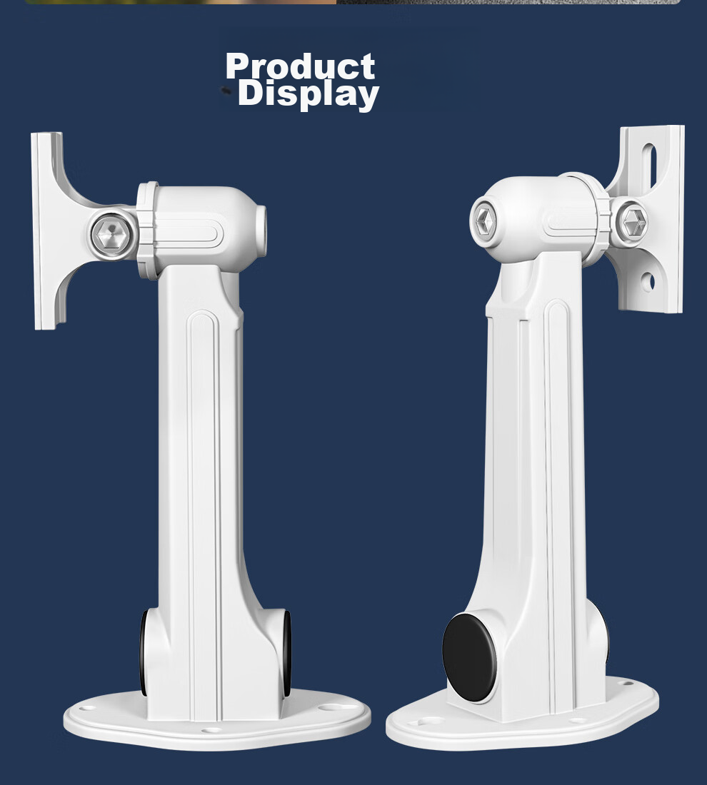 COMPCCTV COMPCCTV Surveillance Camera Bracket Aluminum Alloy 1212ZJ Universal Hikvision Gun-Type Camera Wall-Mounted Duck-Bill Bracket for Indoor And Outdoor Use 11
