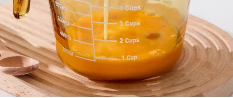 Cilock Glass Measuring Cup with Handle, Heat-Resistant Baking Beater Cup for Hot Milk, 500ml 4