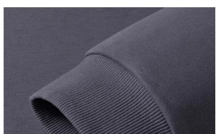 GENIOLAMODE Fleece-Lined Crew Neck Sweatshirt for Men, Autumn And Winter Heavyweight 420G Thick Long-Sleeve Top without Hood, Trendy Style, Dark Gray, 3XL 21