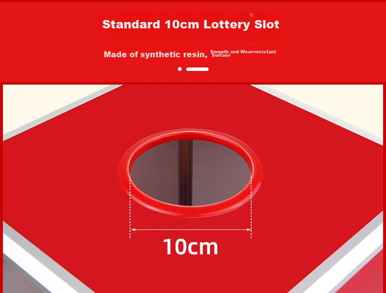 Jinlongxing Lucky Draw Box, Raffle Box, Popular Color, Prize Grabbing Box, Lottery Balls, Grand Opening Celebration Decoration, Aluminum Alloy Detachable Assembly Style Box, Annual Meeting Celebration Supplies, 25cm A1188 4