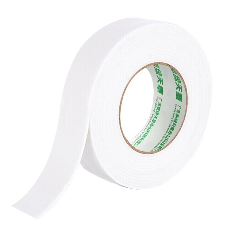 TANGO High-Adhesion EVA Foam Double-Sided Tape, 36mm*5y (4.6 Meters) *1 Roll, White Thickened Foam Double-Sided Tape, Strong Adhesive, Handcraft Learning Stationery Office Supplies, Add-On Item