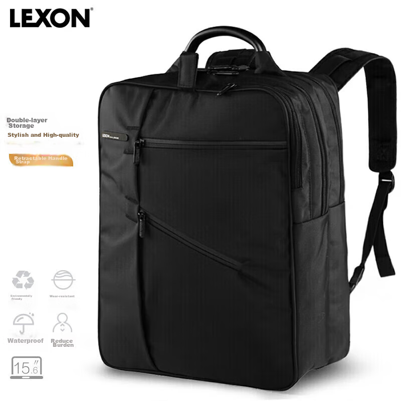 Рюкзак LEXON для ноутбука 15.6/16 дюймов, мужская школьная сумка с двойным отделением, подарок на День святого Валентина