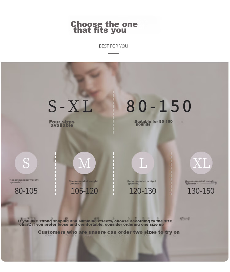 XUEXIMAN Yoga Top for Women, Loose-Fitting Sports Short-Sleeve T-Shirt, Quick-Drying Breathable Professional Yoga Fitness Pilates Top 9