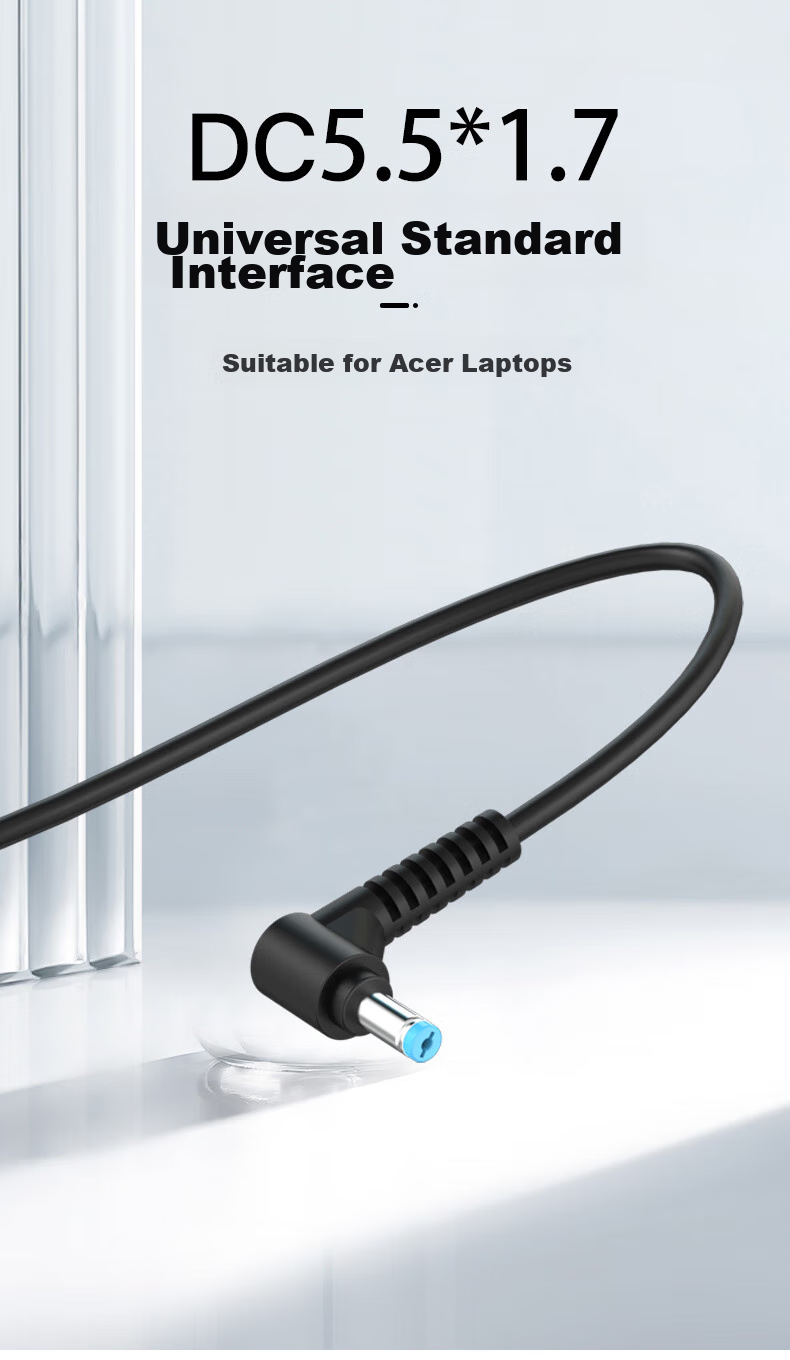 Elei Compatible with Acer Laptop 19V 7.1A, Shadow Knight 3 Laptop Power Adapter, Charger Cable, Charger, 135W DC Interface, 5.5*1.7mm 3