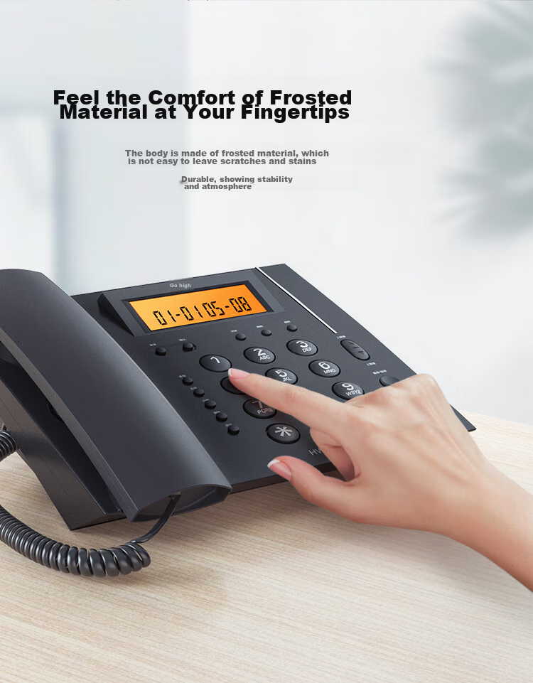 BBK Cordless Telephone, Wireless Landline Phone, Parent-Child Handset, for Office And Home Use, Internal Intercom, Long-Range Signal, W263 Jade White, One Base One Handset 6