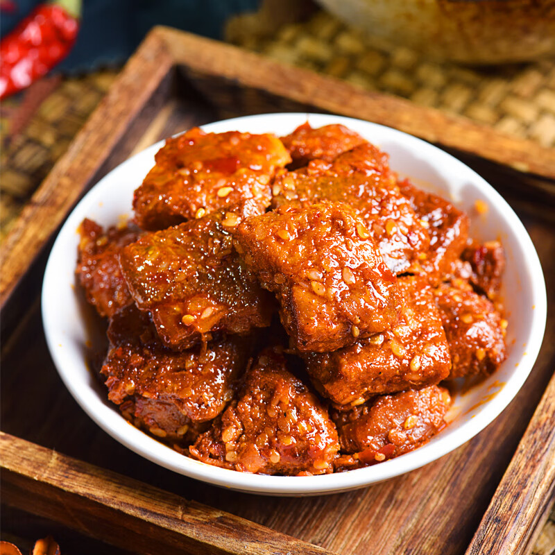张飞牛肉零食卤味礼盒1120g 四川特产 牛肉熟食 过节送礼国潮礼盒