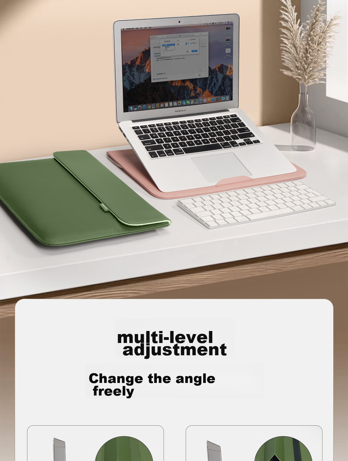Taikesen Laptop Sleeve Compatible with Apple MacBook 15-Inch, Lenovo, Huawei Laptops, Protective Cover for Men And Wome 3