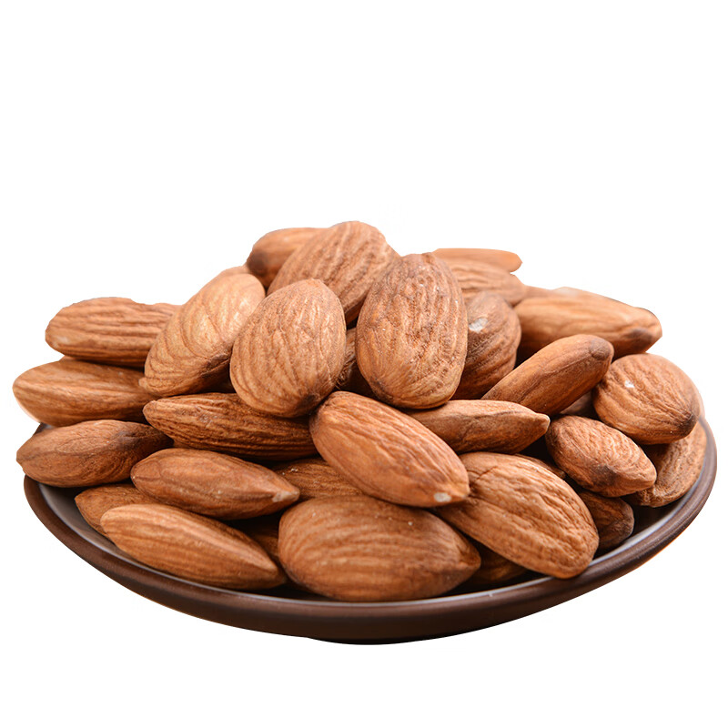 新边界 原味巴旦木仁400g 每日坚果炒货休闲零食干果扁桃仁大杏仁年货
