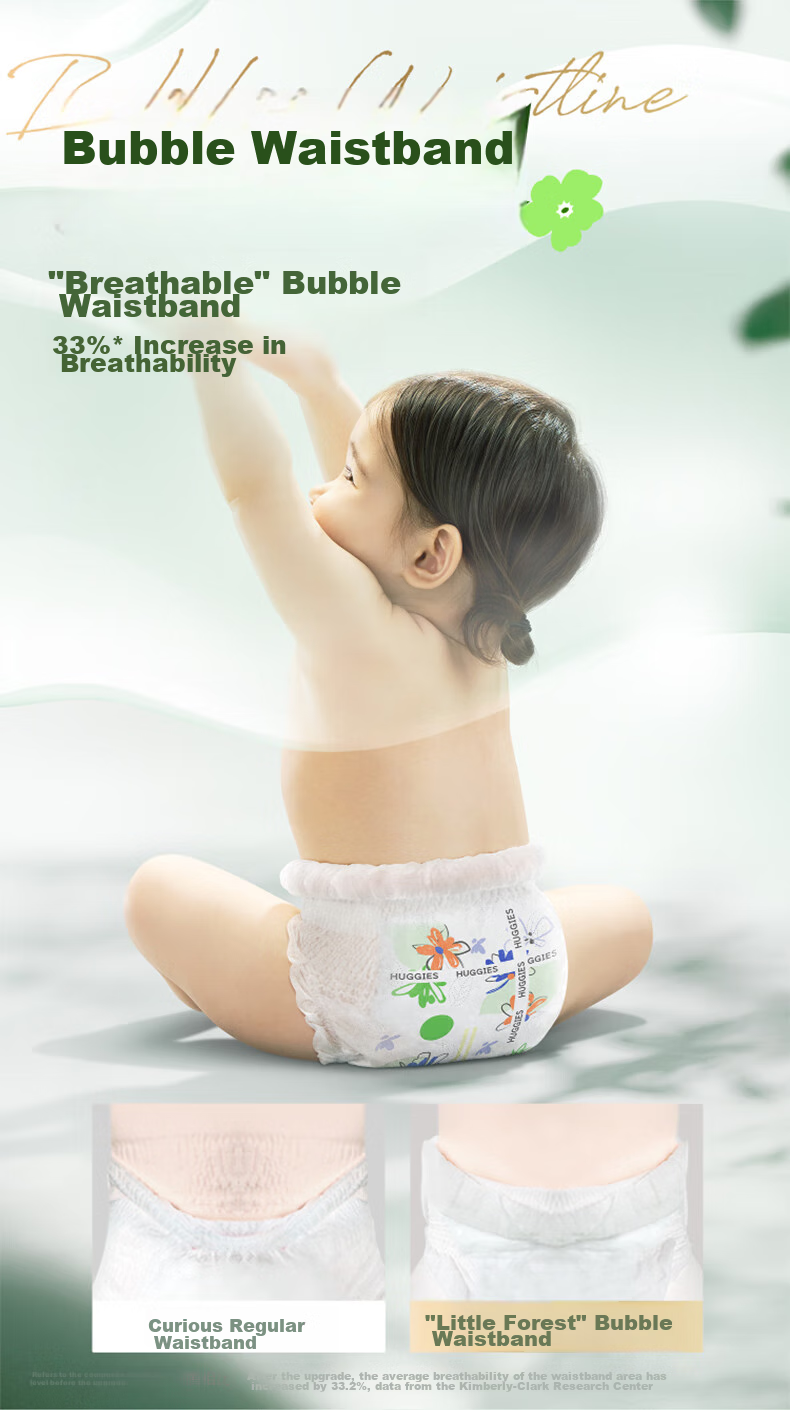 Huggies Diamond Heart Forest Growth Pants XXXL 28 Pieces Extra Extra Large Pull-Up Diapers Ultra Thi 7