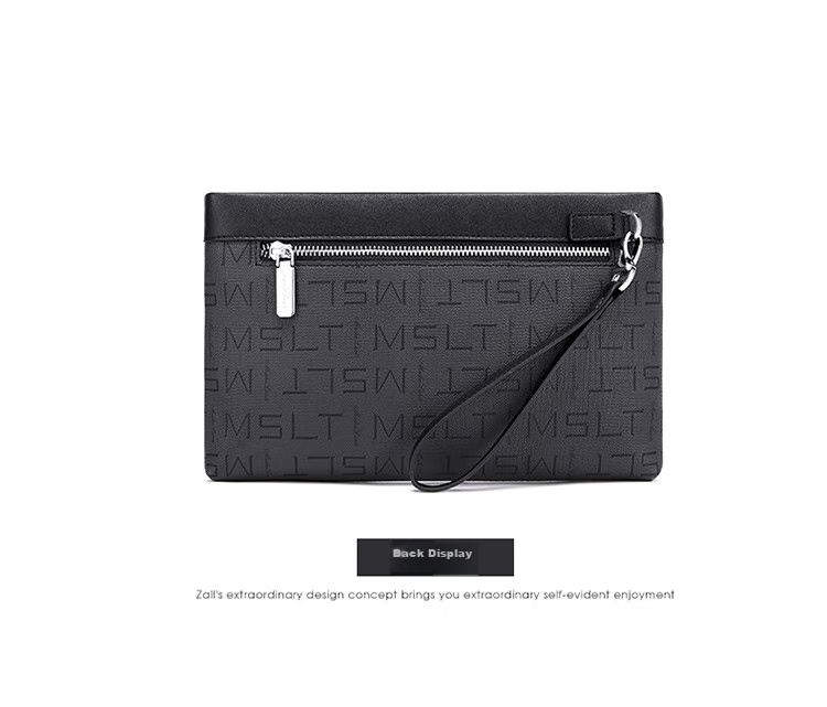 MashaLanti Men's Handbag, Casual Business Clutch, Large Capacity Zipper Pouch, Envelope Bag for Men, Practical Birthday Gift 14