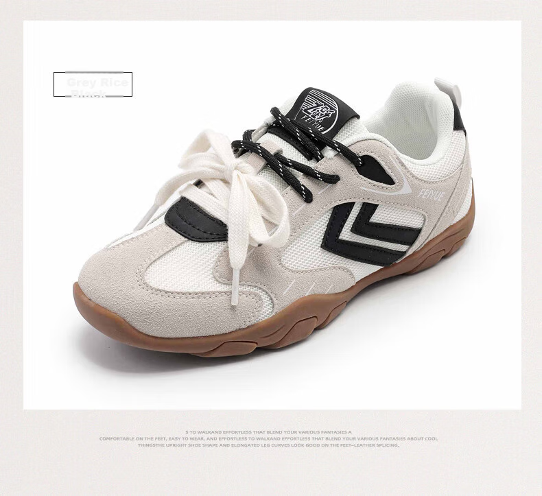 Feiyue Official Women's Sneakers, New Summer 2026 Style, Breathable Mesh Casual Shoes for Women, Light Brown, Size 36 14