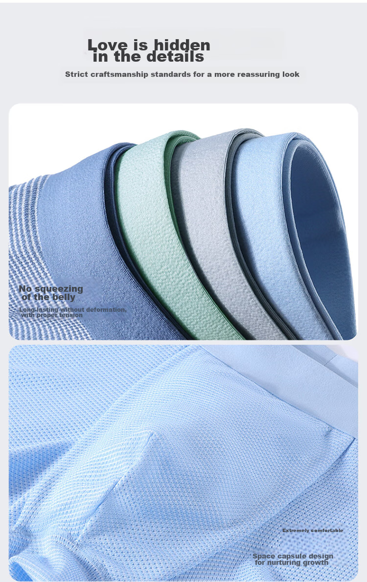 Hzasz Youth Underwear, Puberty Children's Underwear, 16-Year-Old And 12-Year-Old Teens' Modal Shorts for Boys in Middle School 9