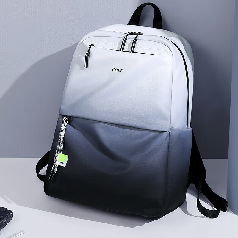 GOLF Backpack for Men, Travel Bag, 15.6/16 Inch Laptop Backpack, Gradient Design, Business Commute Backpack for Students And Professionals