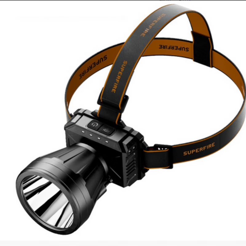 SupFire HL82-S Sensor Headlamp High Brightness Outdoor Long Battery Life Waterproof Head Torch for Night Fishing and Beachcombing
