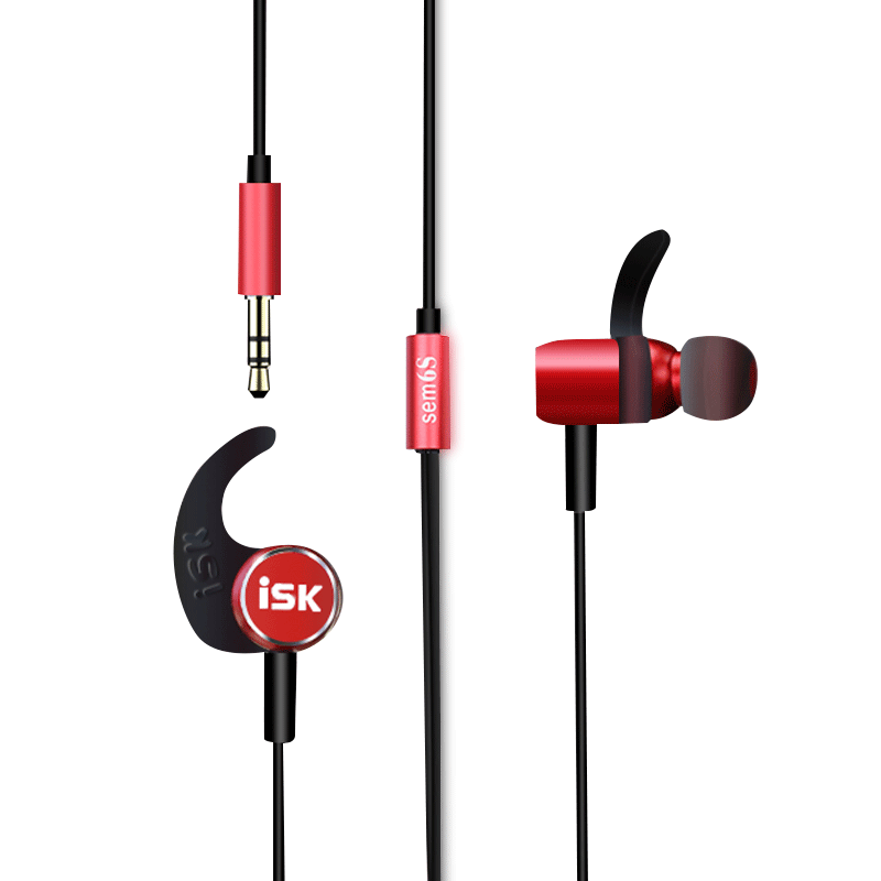 ISK SEM6S In-Ear Professional Monitoring Headphones, High-Fidelity HIFI Live Streaming Recording Studio Karaoke/gaming/music Listening Earbuds, Real-Time Lossless Wired Headphones