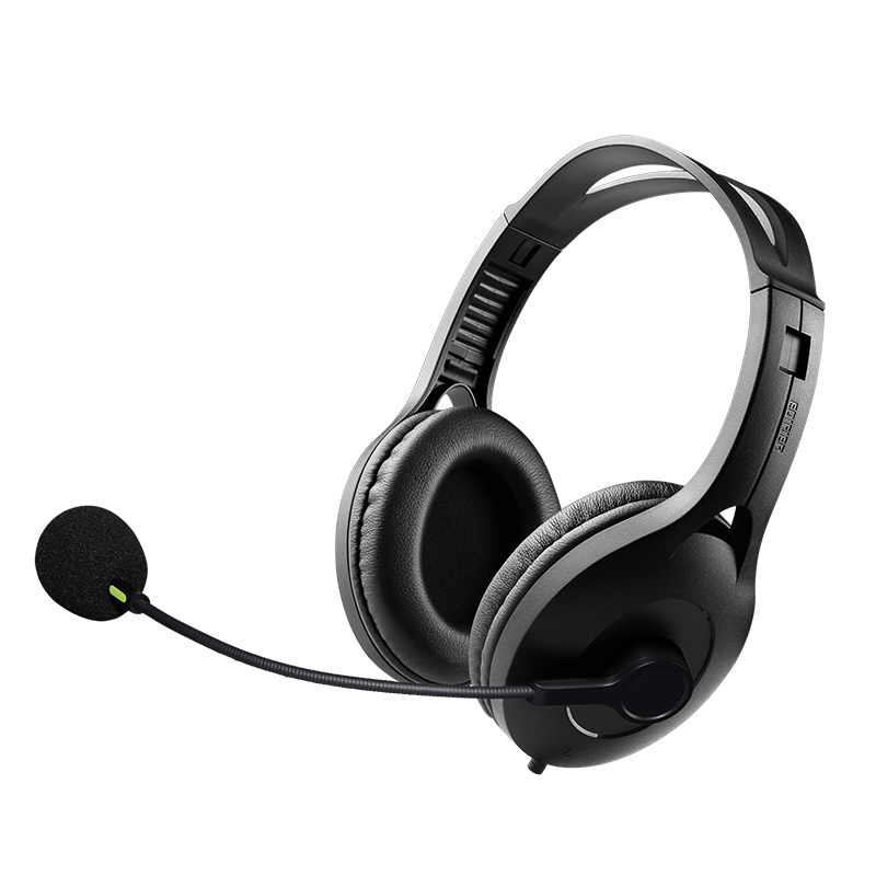 EDIFIER [Meets National Testing Requirements] USB K810 Over-Ear Wired Headphones for Computer And Laptop, Gaming Headphones, Online Education Listening And Dialogue Headset, Black