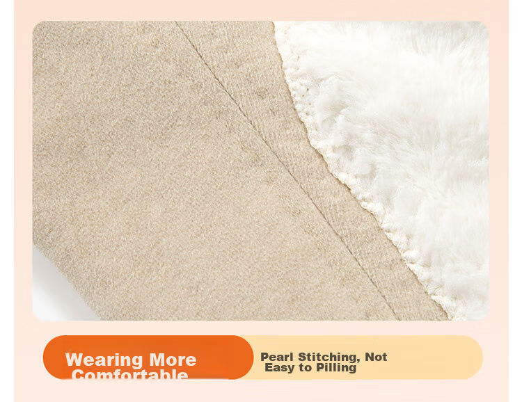 LangSha Wool Pants, Warm Men's Thick Fleece-Lined Knee Protection, High Elasticity, for Middle-Aged And Elderly, Northeast Cold-Proof Cotton Pants for Outdoor Wear in Winter 13