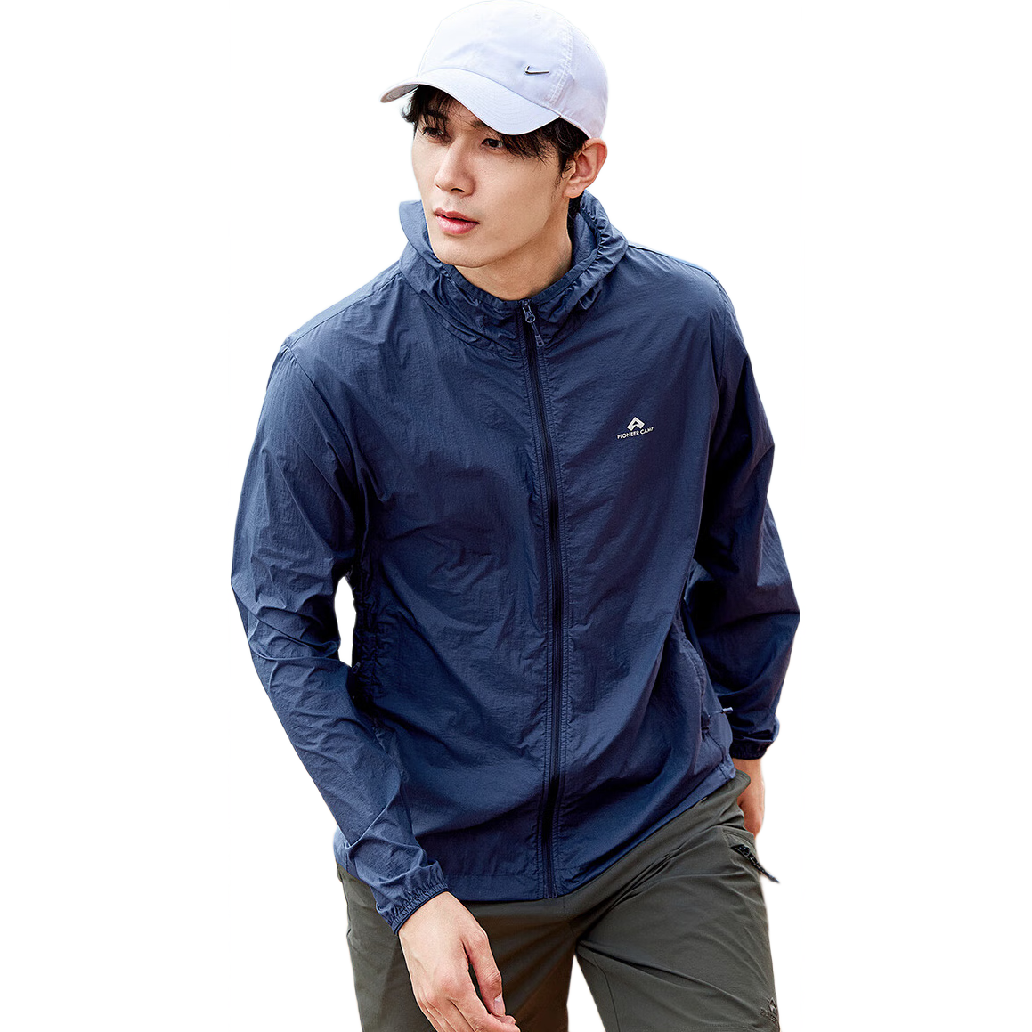 Pioneer Camp Sun Protection Clothing for Men, New Summer Outdoor UV-Resistant Sunscreen Jacket, Lightweight Breathable Skin Coat, Men's Fishing Outerwear