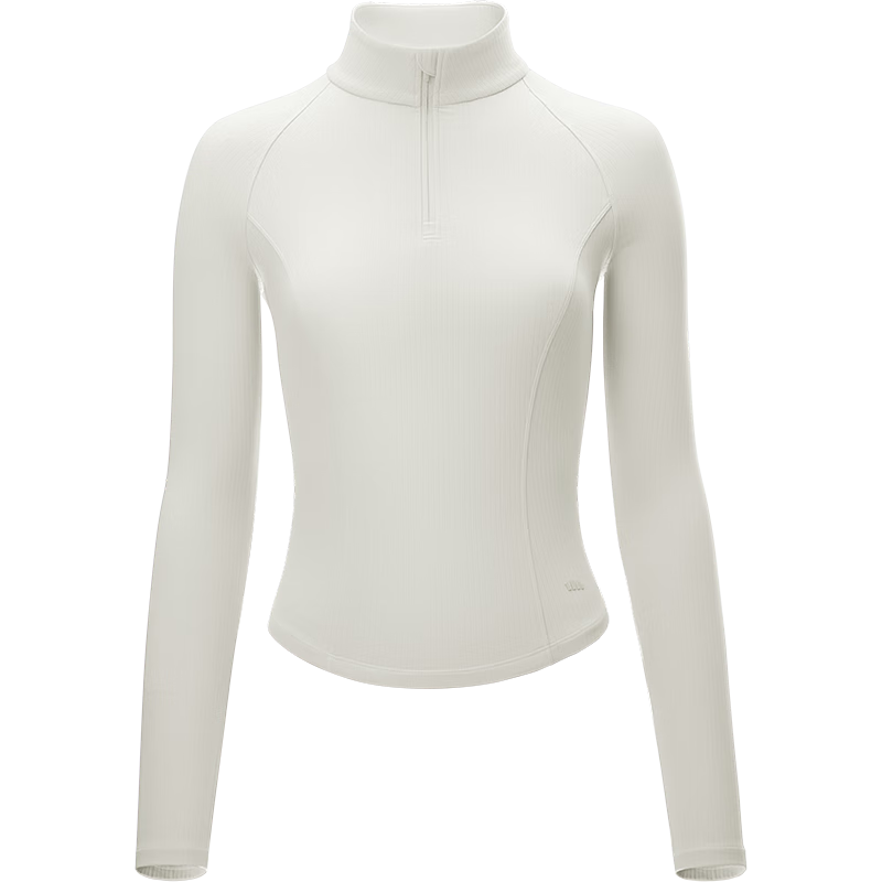 Beneunder Women's Half-Zip Slim Fit Sports Jacket Autumn Winter Breathable Quick-Dry Running Fitness Long Sleeve Warm HE004