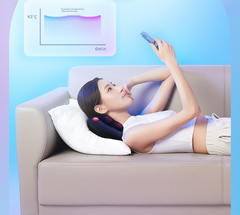 RONGTAI Cervical Massager, Shoulder And Neck Massage Device, Pillow for Trapezius Muscle Massage, Multifunctional Kneading Neck Massager, K30 Practical Gift for Parents And Friends 11