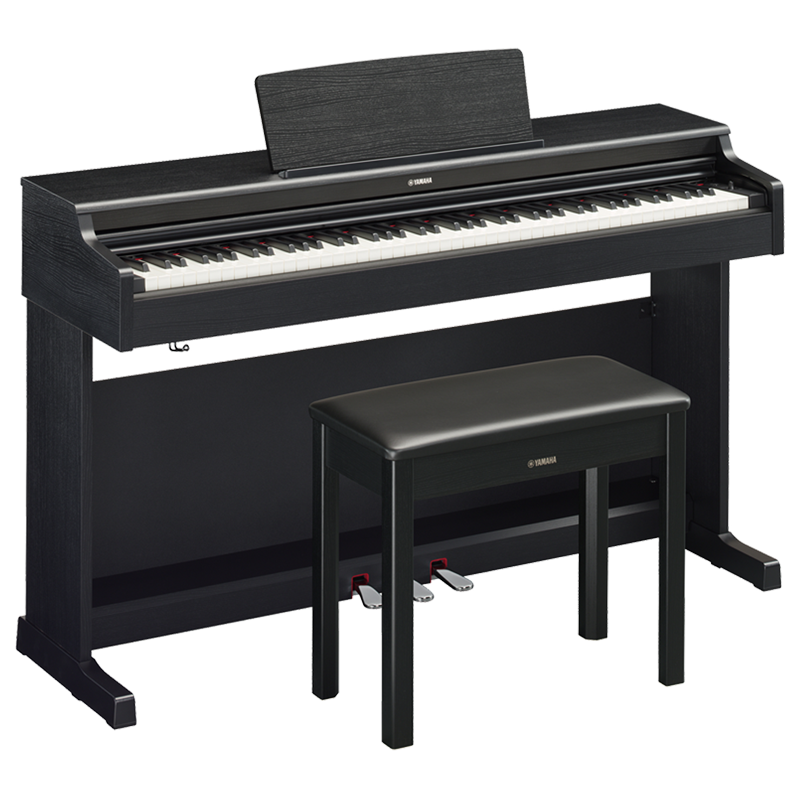 YAMAHA Upgraded YDP165R88-Key Weighted Hammer Adult Professional Exam-Grade Upright Digital Piano