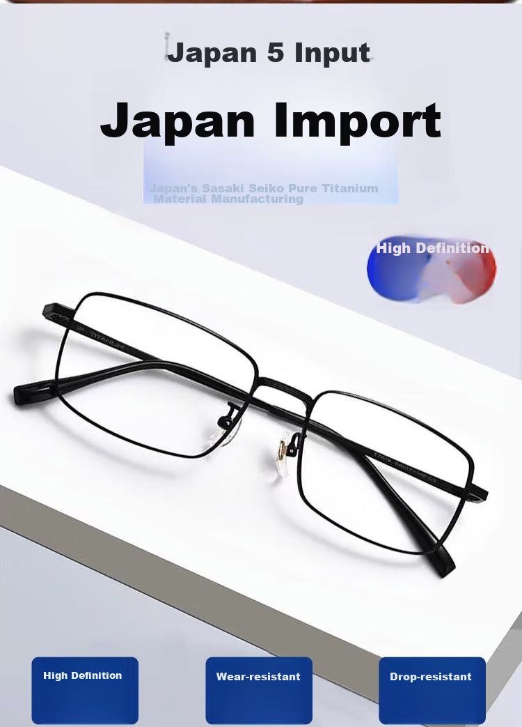 Fenchi Japanese Imported Reading Glasses for Men, Anti-Blue Light And Radiation Protection, Genuine High-Definition Presbyopic Glasses for Middle-Aged And Elderly Women, Adjustable Lenses 1