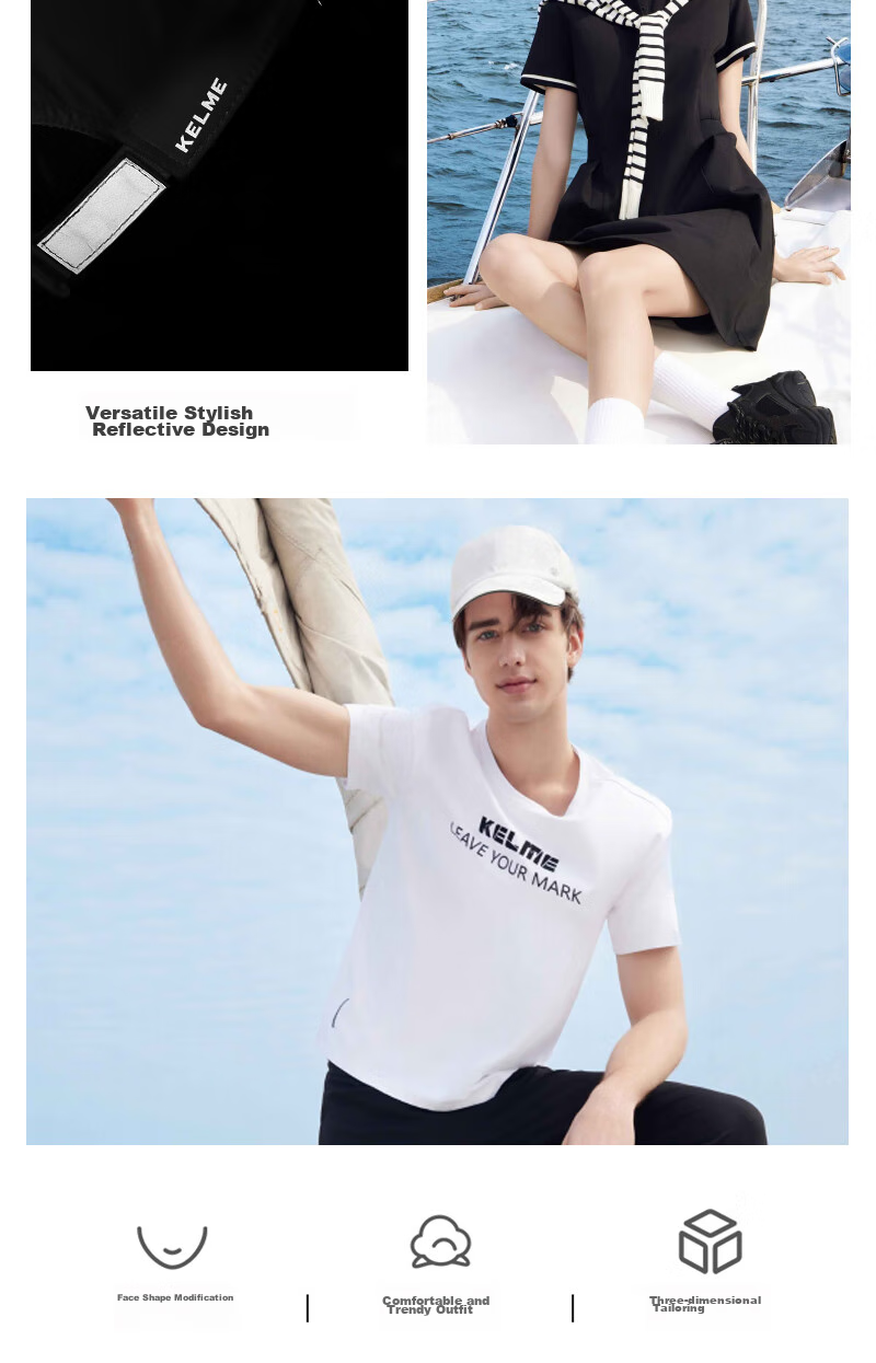 KELME Hat for Men And Women, Marathon Running Outdoor Sun Hat, Tennis Hiking Quick-Dry Cap, Sun Protection Cap, Baseball Cap 3