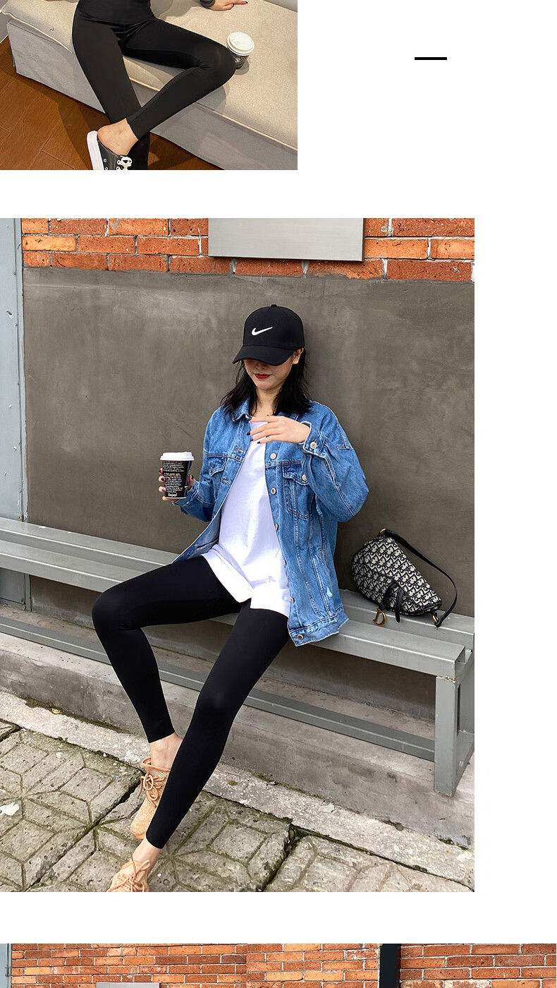 LangSha Shark Skin Leggings for Women, High-Waisted Thin Spring And Autumn Style, Tummy Control Slimming Tight-Fitting Sports Yoga Pants for Outdoor Wear 14