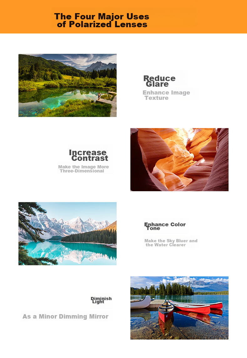 Zhuoer True Color CPL Polarizing Filter, Ultra-Clear Filter Double-Sided Multi-Layer Coating Eliminates Reflections Suitable for Canon Sony Landscape Photography, 49mm CPL Lens 3