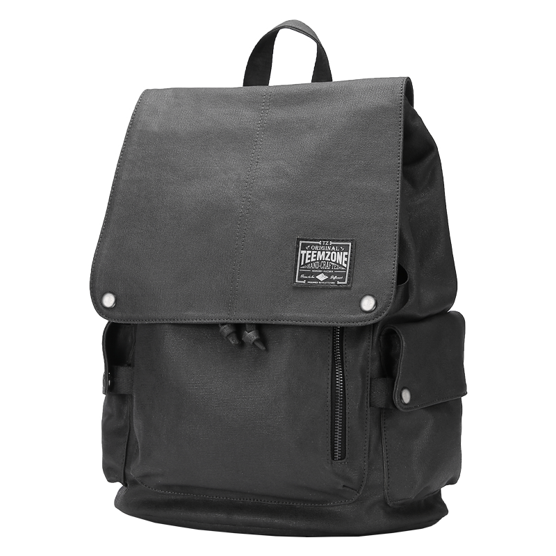 Teemzone Fashion Water-Resistant Backpack for Men, Large Capacity Laptop Bag, Trendy Schoolbag, Birthday Gift