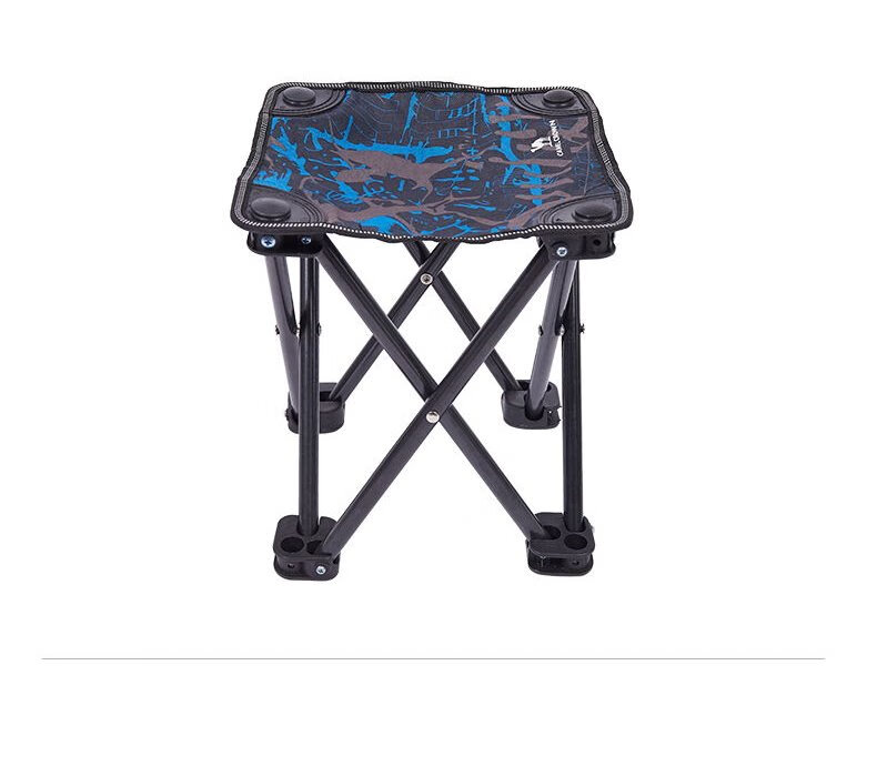 CAMEL Outdoor Folding Chair Camping Picnic Aluminum Alloy Stool Fishing Stool Art Sketching Small Folding Stool 173CA1F128 10