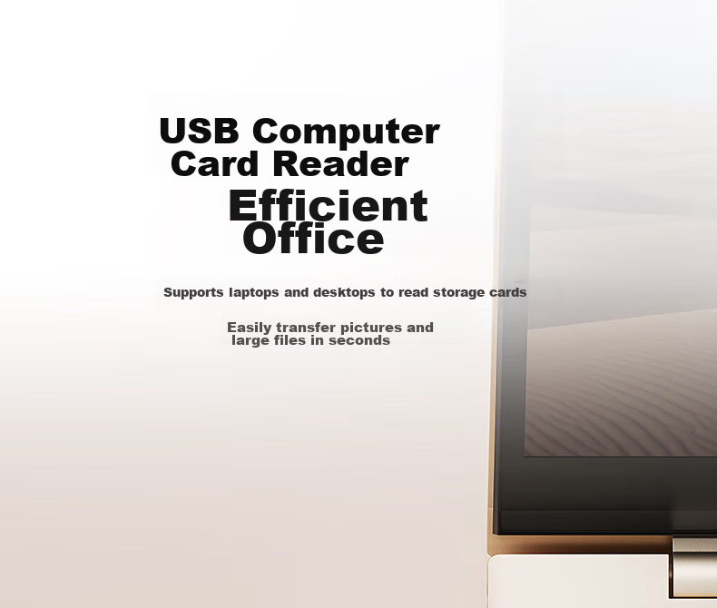 HP USB Flash Drive, SD/TF Multi-Functional All-In Card Reader for Computer, Phone, IPad, Camera, Dash Cam, Surveillance Memory Card, Milk Tea Color 6