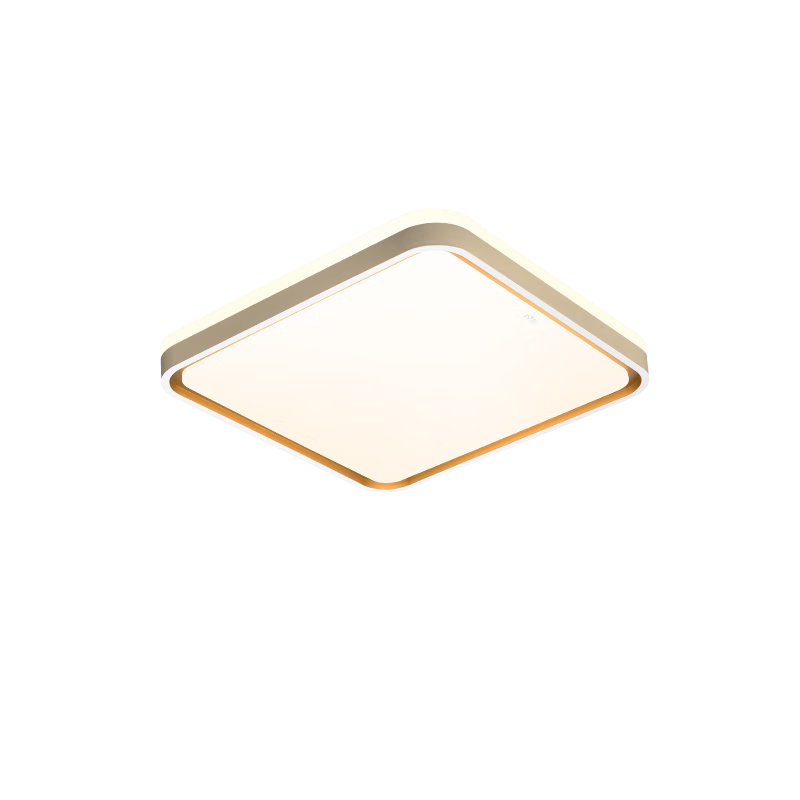 NVC Ceiling Light for Living Room, Bedroom, Dining Room, Smart Simple Modern LED Lighting Square Lamp Ningmeng