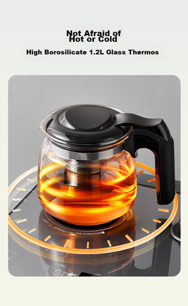 TRULIVA Tea Bar Machine Water Dispenser Home Multi-Functional Office Upright Bottom-Loading Water Bottle Fully Automatic Tea Bar Cabinet Integrated High-End Living Room Cooling And Heating Dual-Purpose 2025 New Model 7