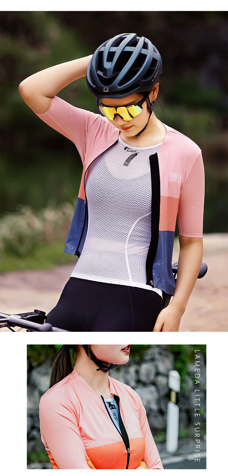 Lameda Women's Cycling Sweat-Wicking Vest, Quick-Dry Top, Moisture-Absorbing Mountain And Road Bike Jersey, Undershirt, Keli M/L 8