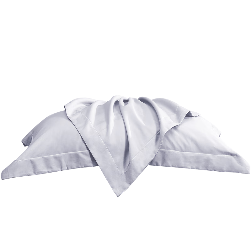 FUANNA Pure Cotton Pillowcases, Set of Two, Simple Design for Students And Home Use, 74*48cm