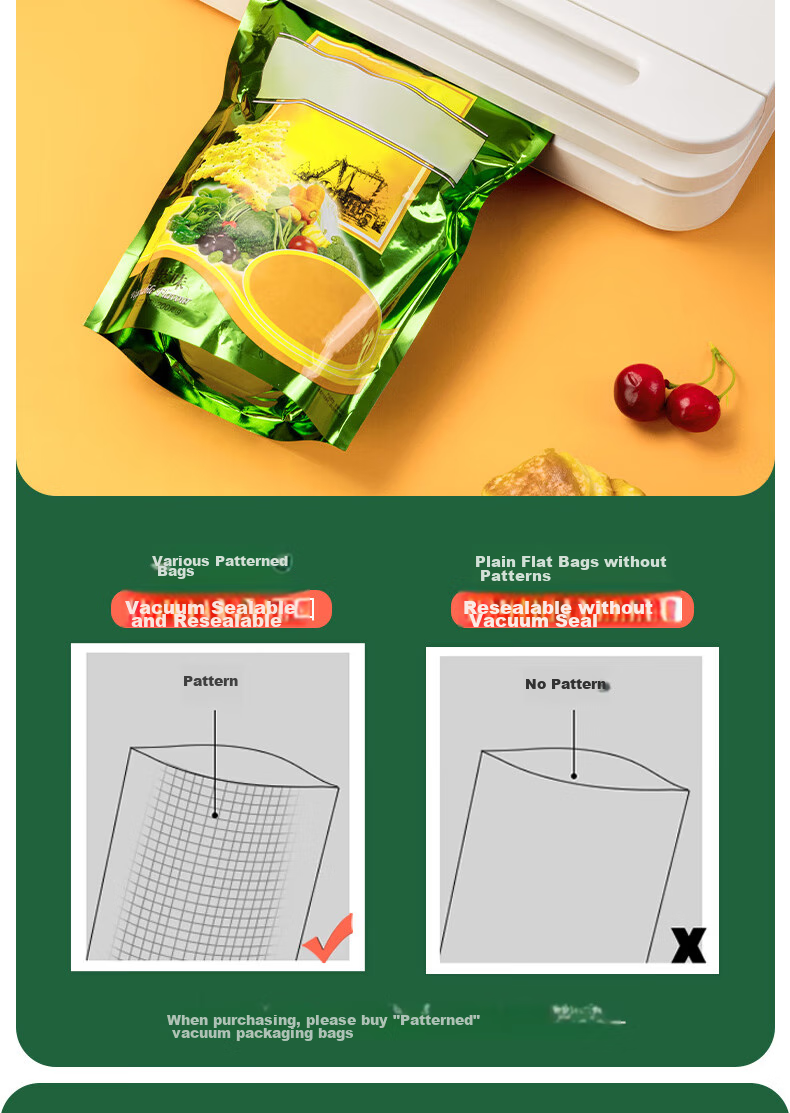 Deli Home And Commercial Vacuum Sealer, Small Vacuum Packaging Machine, Food Sealing Machine, Fully Automatic Vacuum Machine, Wet And Dry Dual-Use Vacuum Preservation Sealing Machine LM666 14