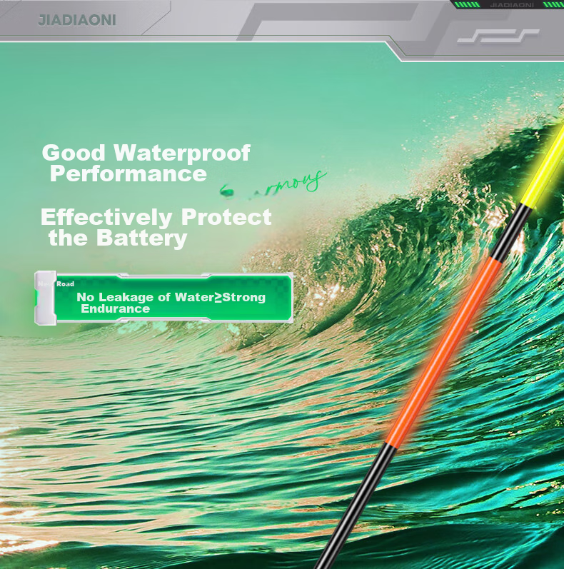 JIADIAONI Powerful Nano Float with Luminous Bait, Color-Changing for Bighead Carp And Silver Carp, Highly Sensitive And Eye-Catching 17