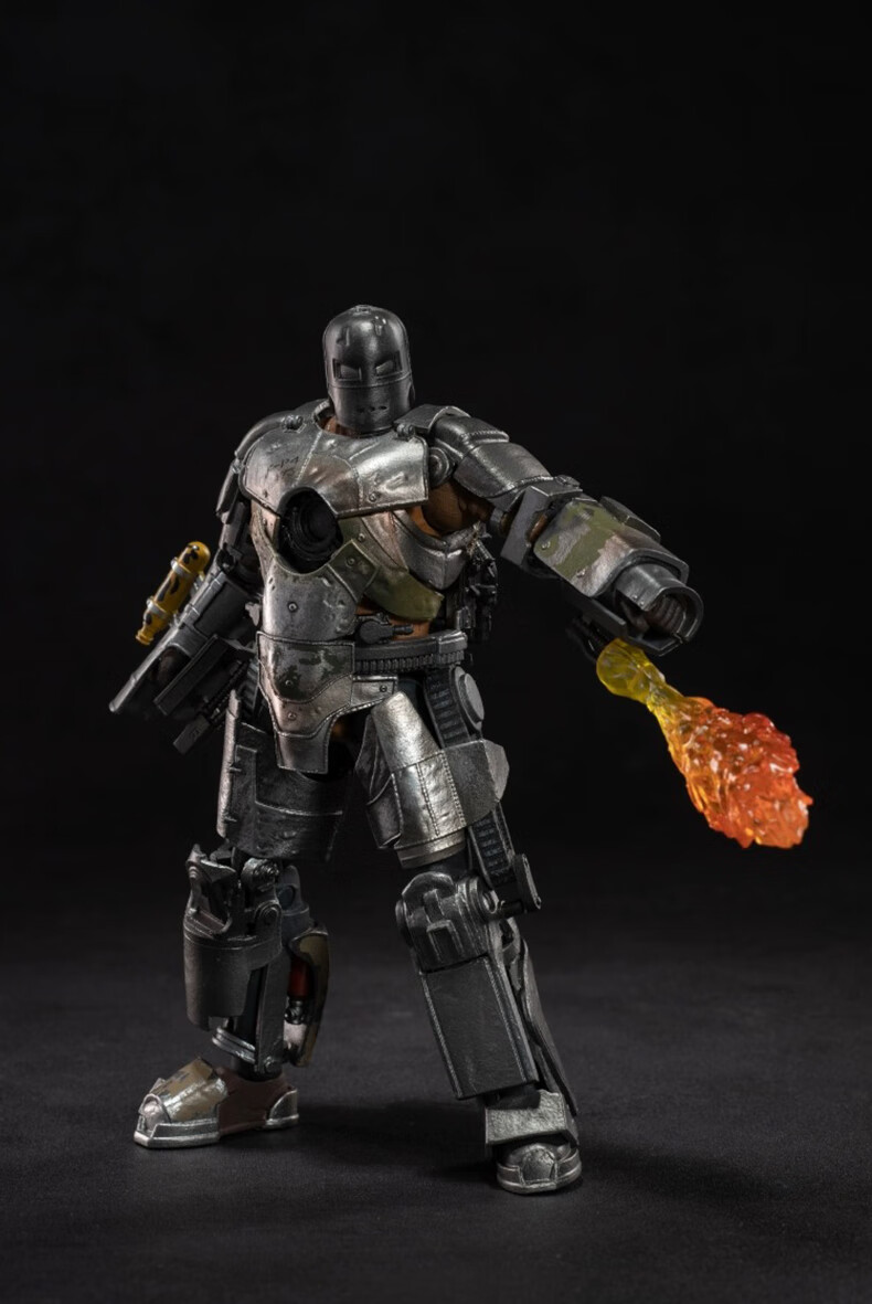 Marvel Iron Man MK1 Action Figure, 10th Anniversary Edition, Movable Model, Birthday Gift 1