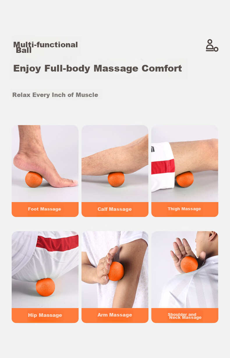 Li-Ning Foot Arch Correction Ball for Children, Flat Feet Correction, Arch Training Ball, Muscle Relaxation Meridian Fascia Massage Ball 4