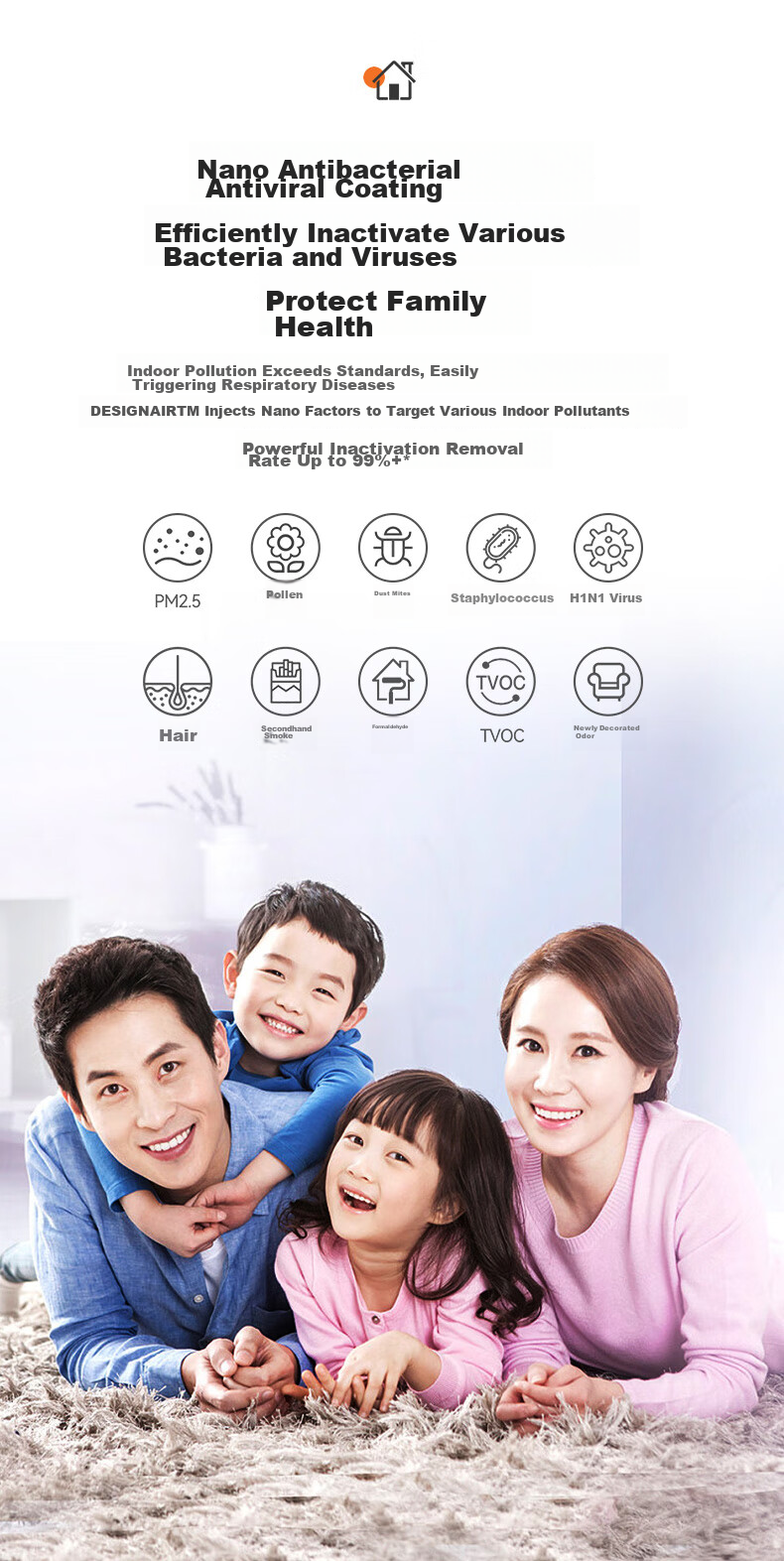 Dingzikonqi Compatible with Panasonic F-ZXFP35C HEPA + Activated Carbon Filter Cartridge (Suitable for Air Purifiers F-PXF35C/F-PDF35C/F-PDF35C 4