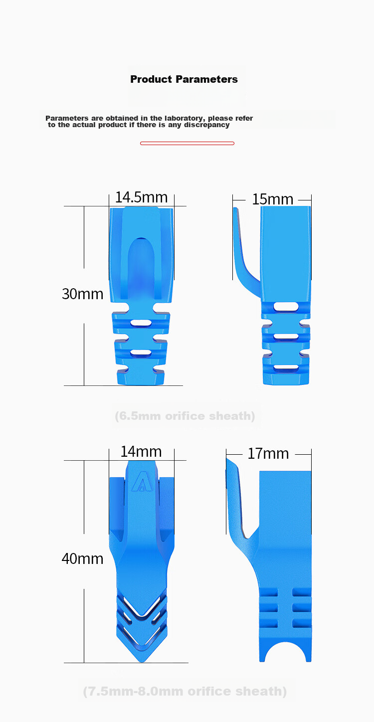 AMPCOM Crystal Head Protective Sleeve, Cat5e6 Category, Eco-Friendly 6.5mm Diameter CAT5E6 Network Cable Sleeve, Computer Network RJ45 Dust Cover, Blue, 100 Pieces, AMHTBU100 19