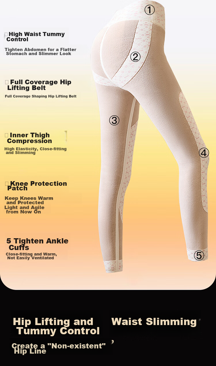 LangSha Shark Leggings for Women, Black Base Layer Pants for Outdoor Wear, Thick Autumn And Winter Style 2024 New Fleece-Lined Fitness Yoga Pants 5