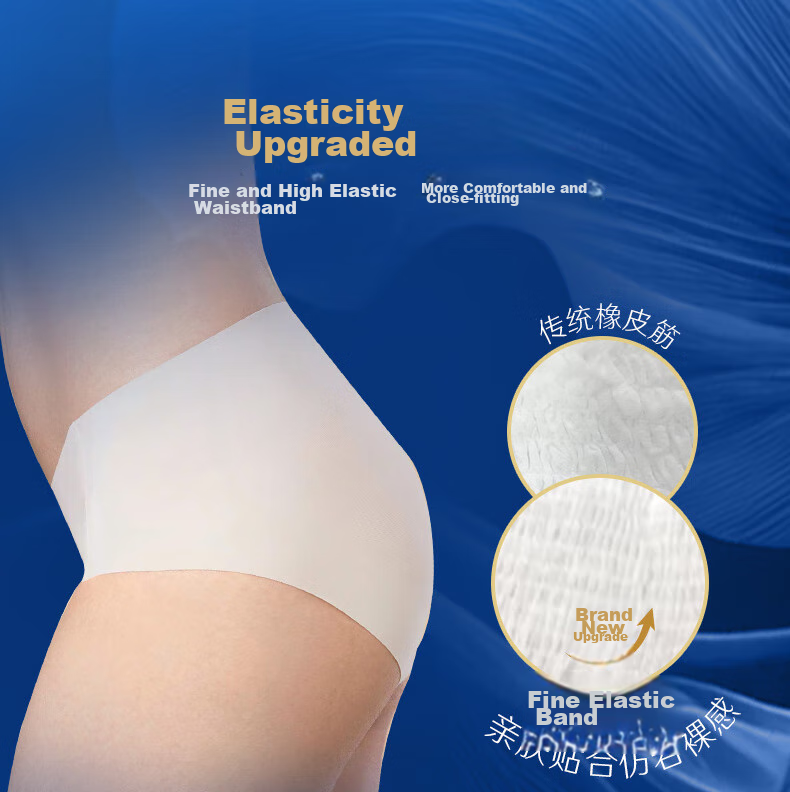 EVENLY Cotton Soft Thin Nighttime Panty-Style Sanitary Napkins L-XL Size 12 Pieces for Menstruation And Pregnant Women Sold by JD 6