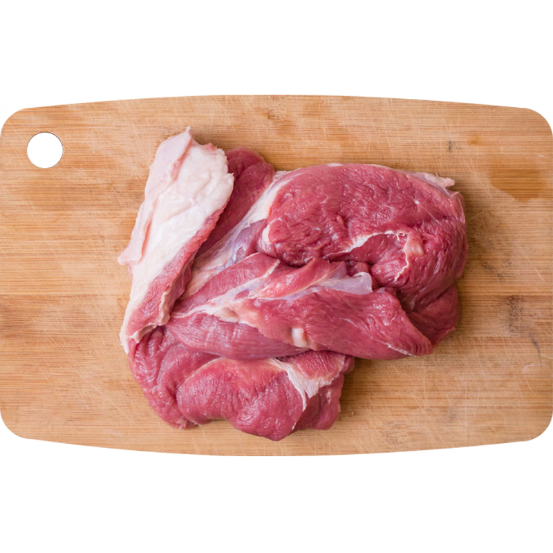 草原宏宝内蒙古羔羊去骨后腿肉 净重2斤 烧烤 羊腿肉 地理标志
